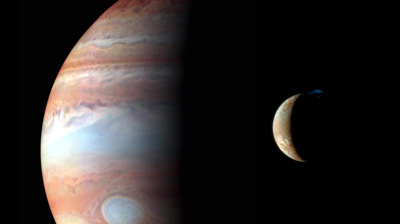 Jupiter moons discovery