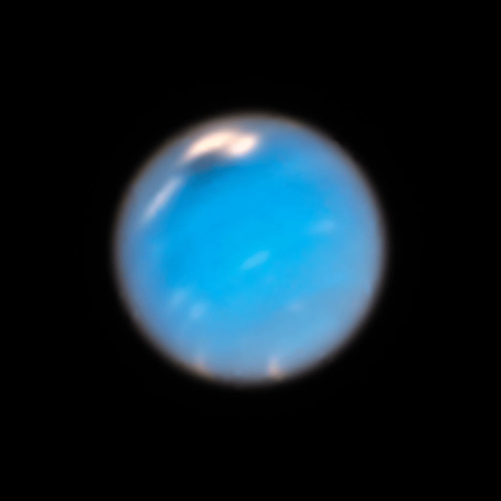 See the Bizarre Storm Blanketing Uranus Right Now