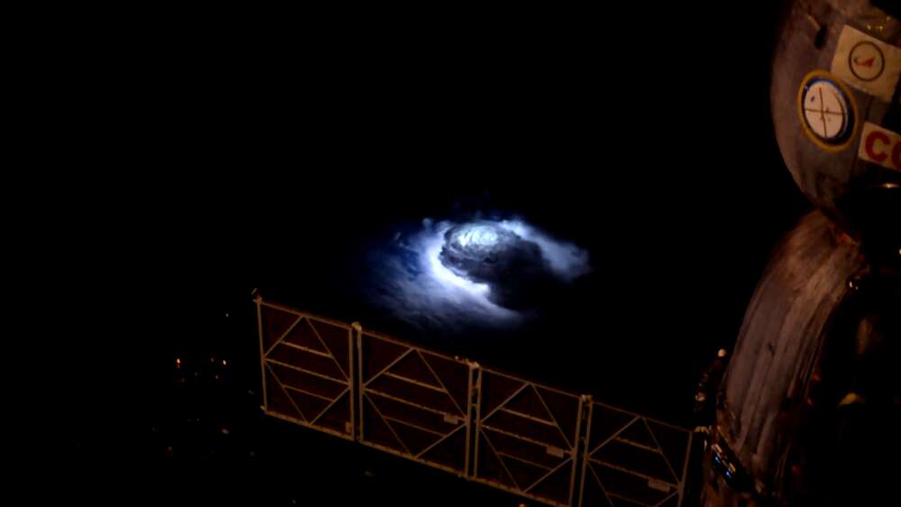 Mysterious Blue Jet Lightning Seen From Space (Video)
