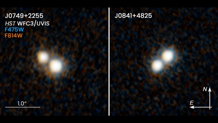 See A Rare Double Quasar Caught in Action