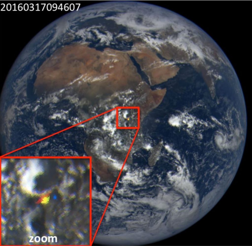 NASA Notices Unexpected Flashes of Light Reflecting Off Earth