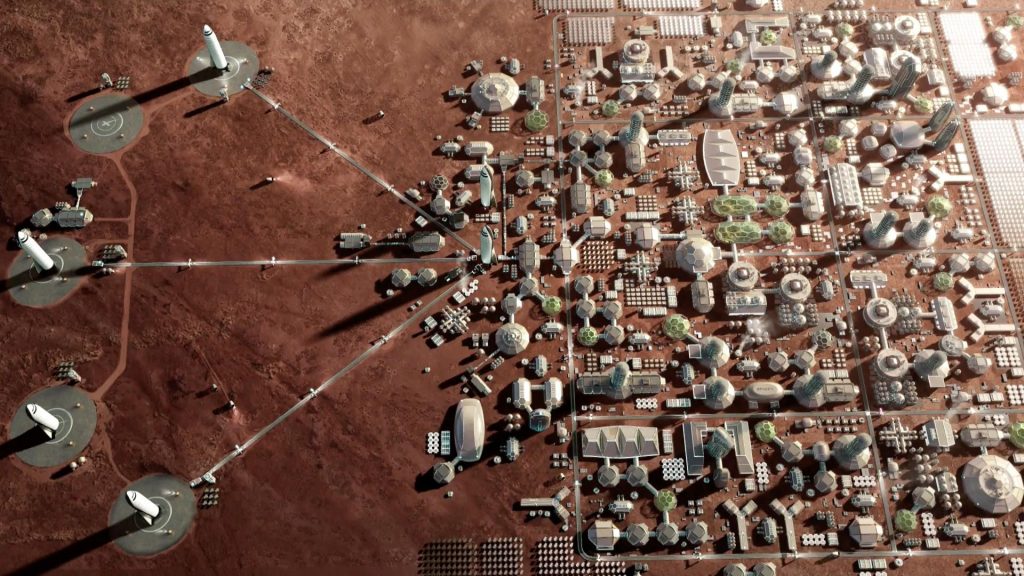 We Could Feed One Million People Living in Colonies on Mars