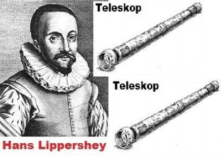 who invented a telescope